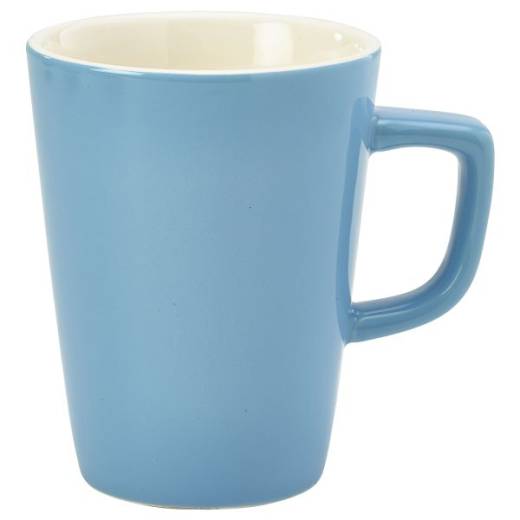 Royal Genware Latte Mug 34cl Blue (x6)