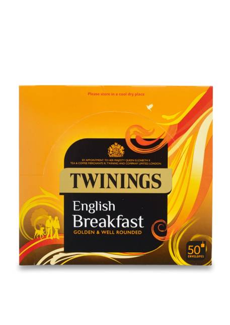 Twinings English Breakfast Tea Envelopes (x50)