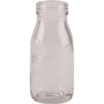 Mini Glass Milk Bottle 100ml (x6)