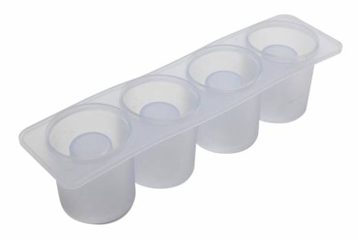 Silicone Shot Glass Mould 4 Cavity - Clear