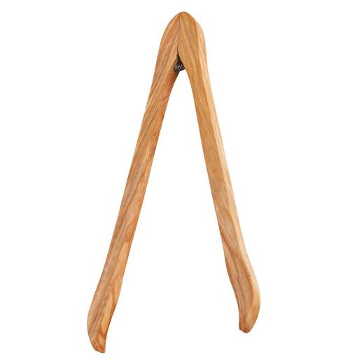 Olivewood Serving Tongs 25cm
