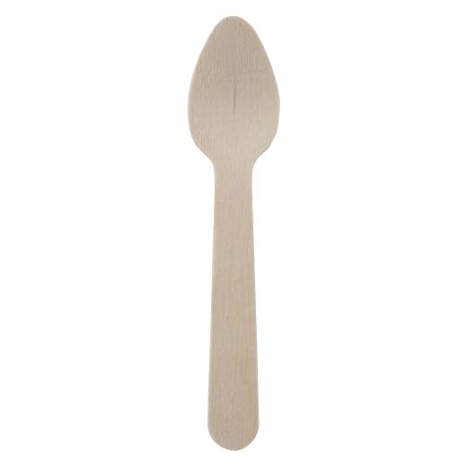 Wooden Disposable Teaspoon (x1000)