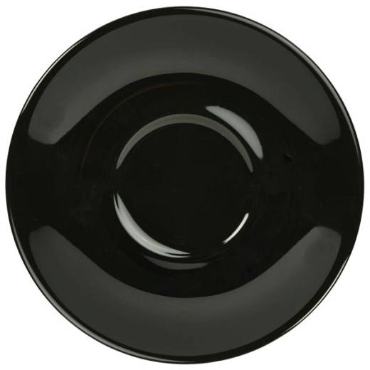 Royal Genware Saucer 16cm Black (x6)
