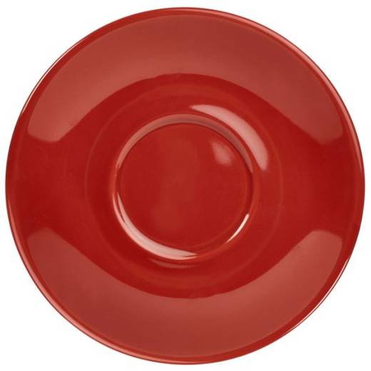 Royal Genware Saucer 16cm Red (x6)