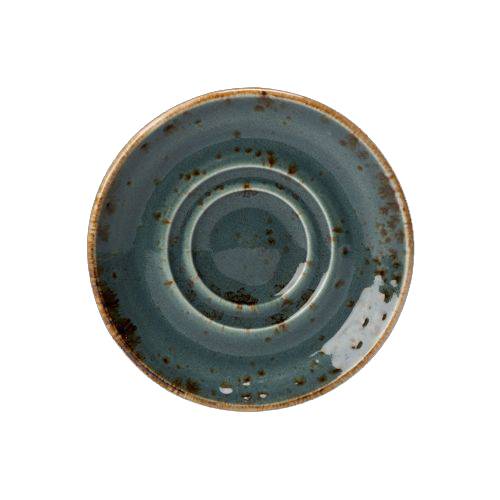 Craft Blue Saucer Double Well 11.75cm (x36)