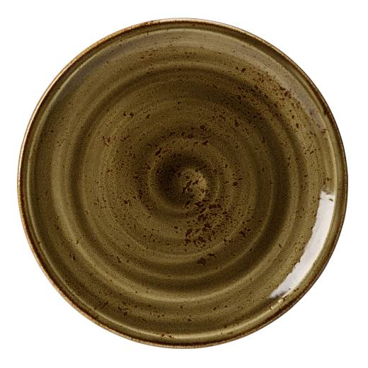 Craft Brown Coupe Plate 15.25cm (x36)
