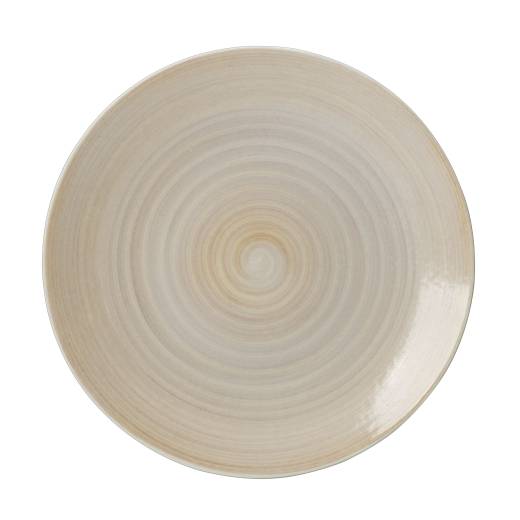 Studio Glaze Vanilla Coupe Plate 25.5cm (x6)