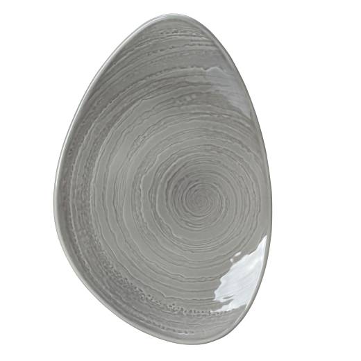 Grey Plate 37.5cm (x6)