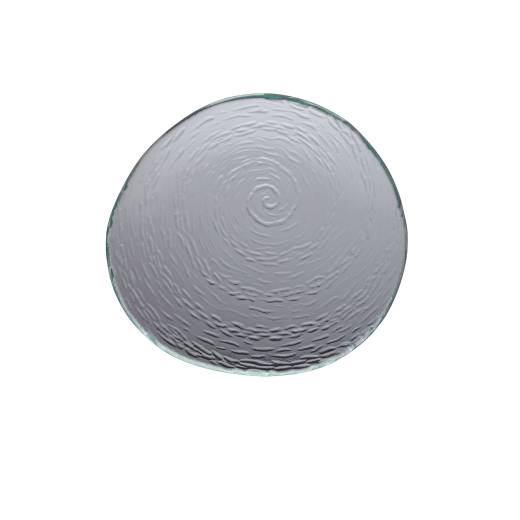 Clear Round Platter 25cm (x12)