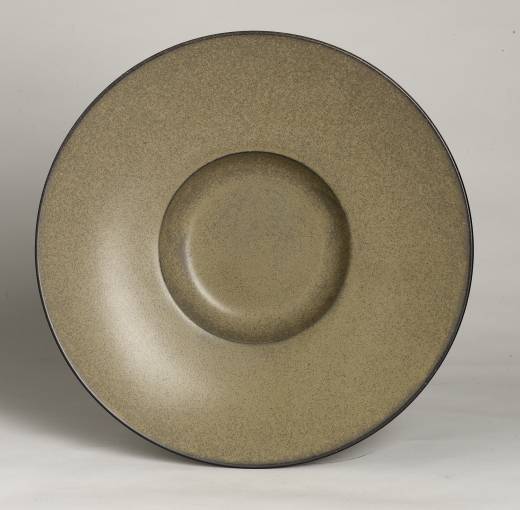 Wheat Flat Rimmed Bowl 24x5cm  (x6)