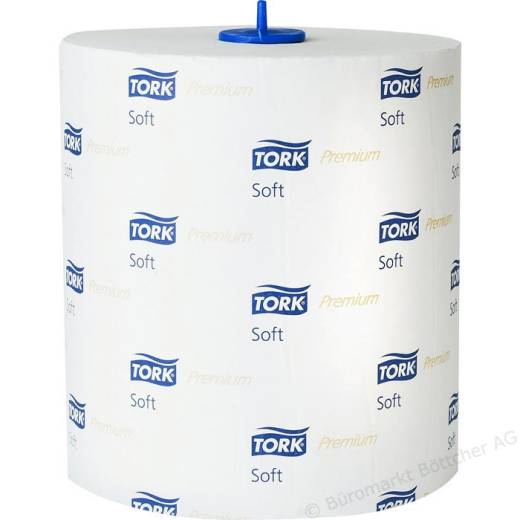 Tork Matic Soft Hand Towel Roll Premium 2 Ply 100m H1 (x6)