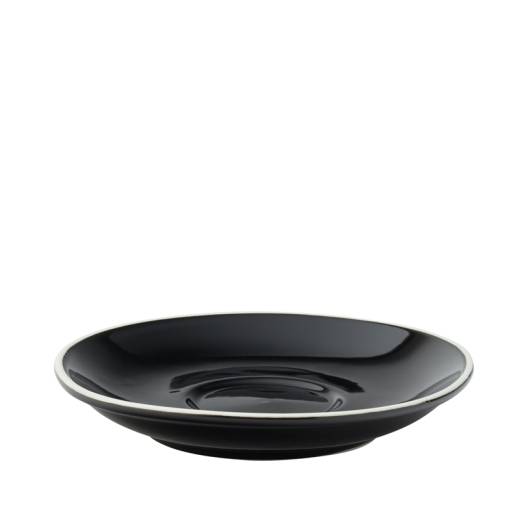 Barista Black Saucer 14cm (x12)