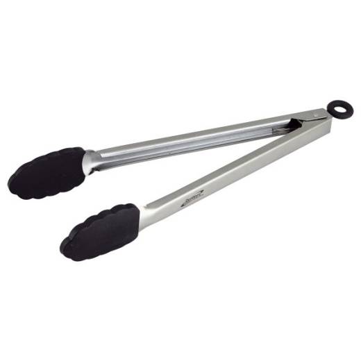 Stainless Steel Locking Tongs with Silicone Tip 30cm/12"