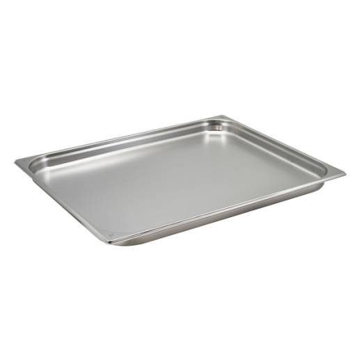 Stainless Steel Gastronorm Pan 2/1 - 4cm Deep