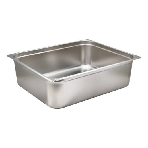 Stainless Steel Gastronorm Pan 2/1 - 20cm Deep