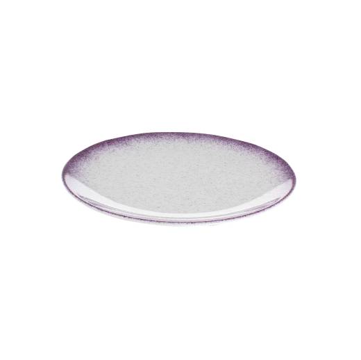 Ombre Flat Coupe Plate Orchid 26cm (x6)