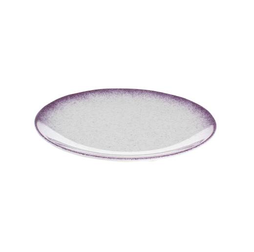Ombre Flat Coupe Plate Orchid 28cm (x6)