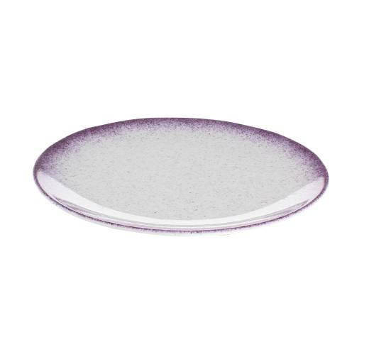 Ombre Flat Coupe Plate Orchid 32cm (x6)