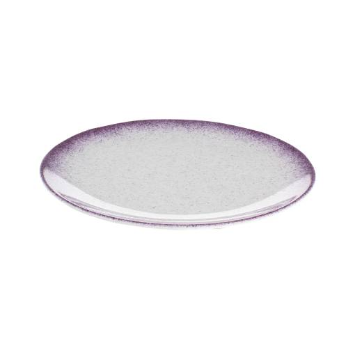 Ombre Flat Coupe Plate Orchid 30cm (x6)