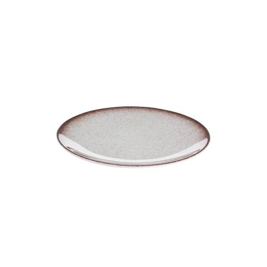 Ombre Flat Coupe Plate Brown 20cm (x12)