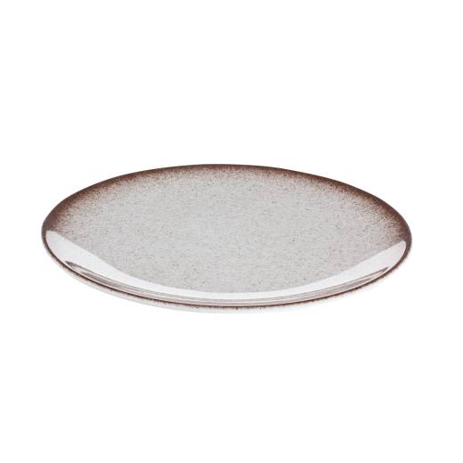 Ombre Flat Coupe Plate Brown 30cm (x6)