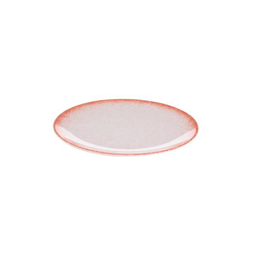 Ombre Flat Coupe Plate Coral 20cm (x12)