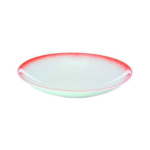 Ombre Deep Coupe Plate Coral 24cm (x6)