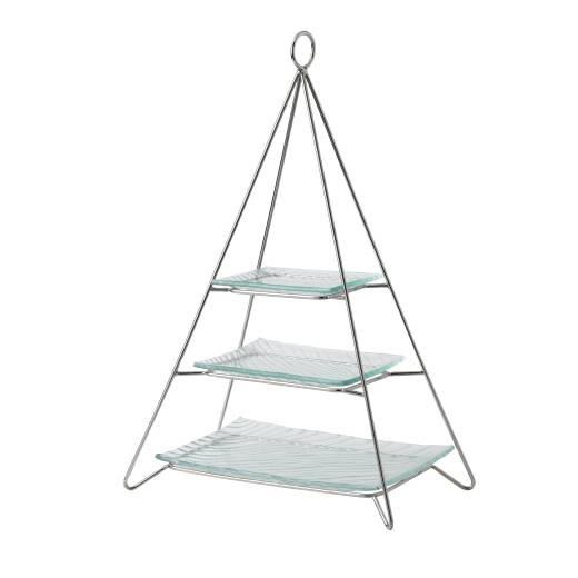 Pyramid 3-Tier Cake Stand (x2)