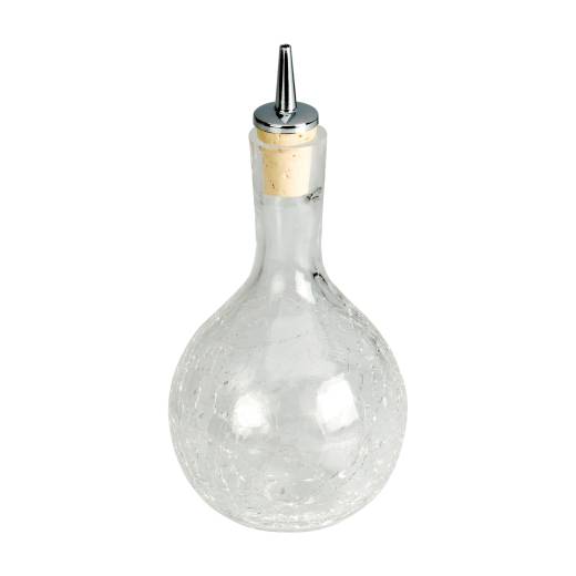 Dash Bottle Crackle Glass 33cl (x24)