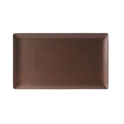 Purity Pearls Copper Rectangular Plate 34x20cm (x6)