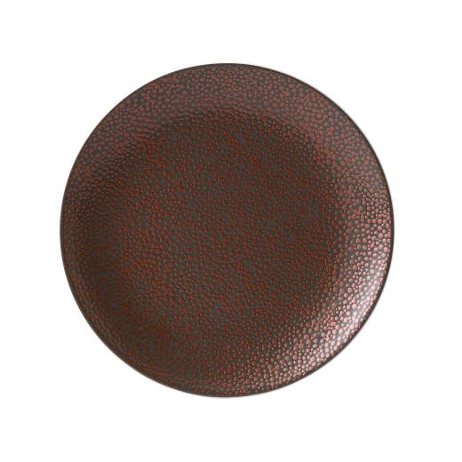 Purity Pearls Copper Coupe Plate 31cm (x6)
