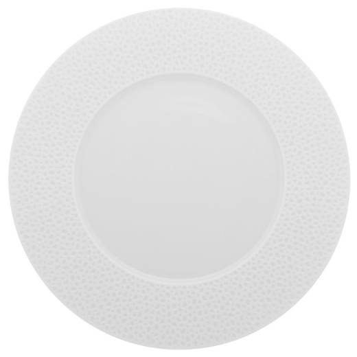 Collection L Perles de Rosee Round Dinner Plate 32cm (x3)