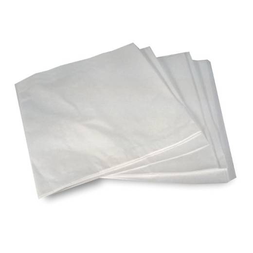 White Sulphite Bags Unstrung 7x7in (x1000)