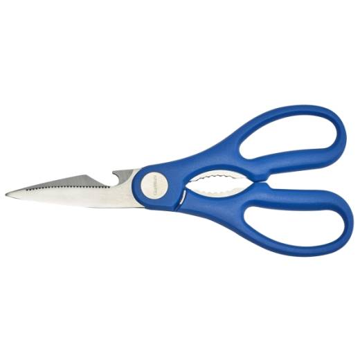 Stainless Steel Kitchen Scissors 8in Blue