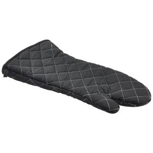 Flameguard Oven Mitt Black 17in CE Marked (Pair)