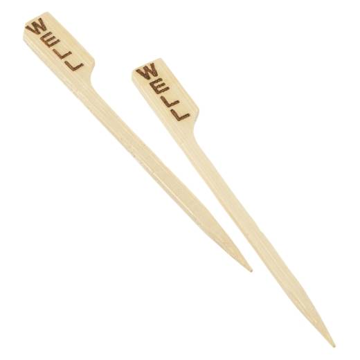 Bamboo Steak Markers 9cm/3.5in Well Done (x100)