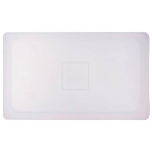 Flexsil-Lid One-Quarter Steam Pan Clear Silicon Lid