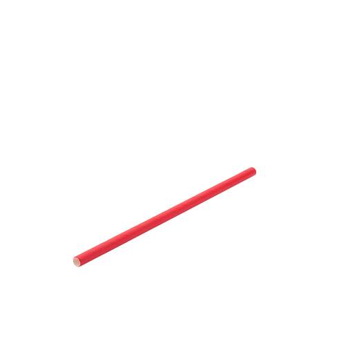 Paper Solid Red Cocktail Straw 14cm 5mm Bore (x6000)