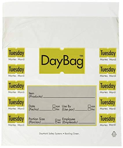 Portion Bag 16.5x17.8cm Tuesday (x2000)