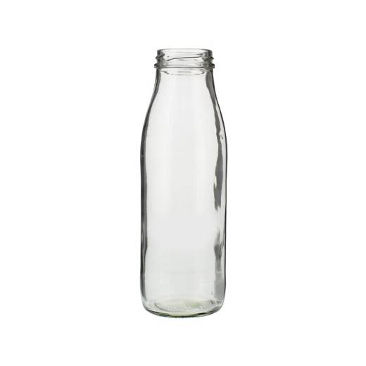 Milk Bottle 20.5x6.9cm 50cl/17.5oz (x6)