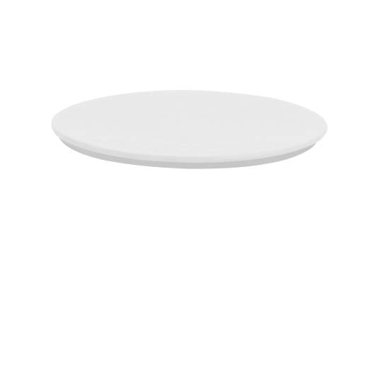 Gourmet Blanc Plate/Casserole Lid 12.5cm (x6)