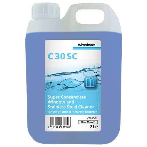 WH Super Concentrated Window & S/Steel Cleaner C30SC (2x2L)