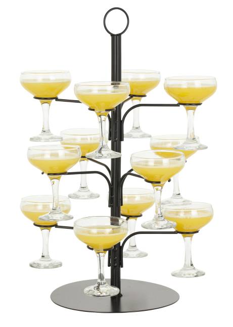 Cocktail Glass Tree - Holds 12 Glasses