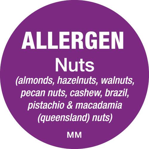 Allergen Label 25mm - Nuts (x1000)