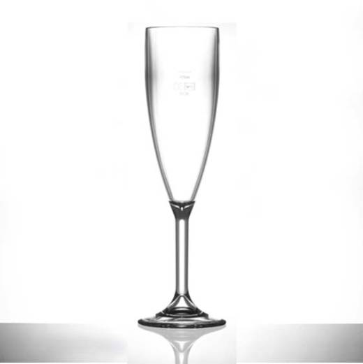 Elite Premium Champagne Flute 18.7cl/6.6oz UKCA Marked @125ml (x12)