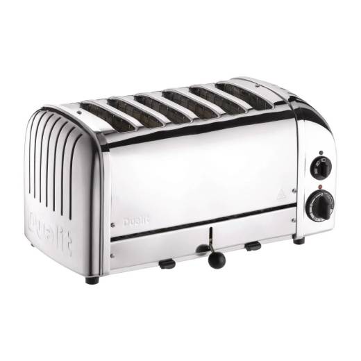 Dualit 6 Slice Vario Toaster Stainless Steel 3kW