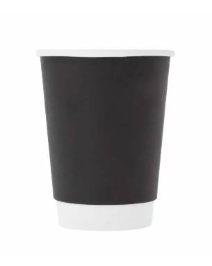 Black Matt Double Wall Cup 8oz (x500)