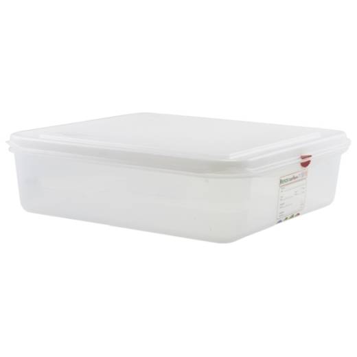 GN Storage Container 2/3 100mm Deep 9L (x6)