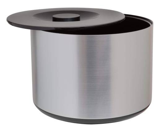 Large Brushed Aluminium Effect Ice Bucket 10.5L 20.5x29cm