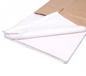 Premium Acid Free 17gsm Tissue Paper 500x750mm White (x480 Ream)